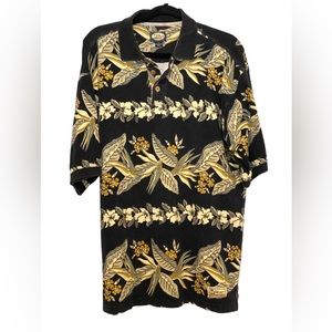 Men’s Tommy Bahama Vintage Knit SS Shirt Sz M (but is really large)